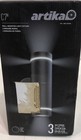 Artika Medium C7 2-light Black Outdoor Wall Mount Cylinder Light