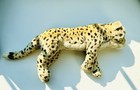 Fao Schwarz Cheetah Leopard Toys R Us Plush Laying Jungle Stuffed Animal Toy