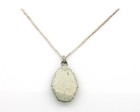 Navajo Necklace Sterling Silver Natural Blue Turquoise Handmade Vintage