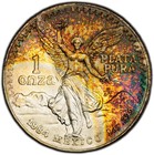 1984-mo Mexico 1 Onza Silver Libertad Pcgs Ms 67  Beautifully Toned 