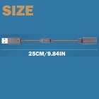 12pcs Dongle Usb Breakaway Cable Cord Adapter For Xbox 360 Pc Wired Controller