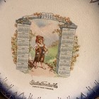 Advertising Souvenir Stratton Furniture Co House Furnishings 1914 Calendar Plate