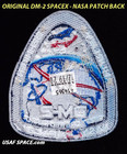 Authentic Dm-2 First Crewed Flight Spacex - Original Ab Emblem Nasa Space Patch