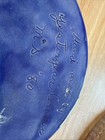 Vintage Blueberry Pie Cover Handmade By Yesteryear Ceramics 1980