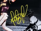 Sale  Fernando Tatis Jr  Signed 11x14 Photo Padres Spotlight In Yellow Beckett