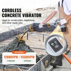 Cordless Concrete Vibrator 5 6 Feet 15500 Vpm Shaft Air Bubble Remover