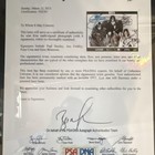 Kiss Signed Photograph Framed 16x20 Display W  Psa dna Letter Of Authenticity