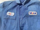 Vintage Mobil Gas Station Mechanic Cover-alls Boston Ave Mobil Bridgeport Ct