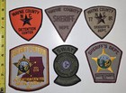 Lot Of 6 Wayne County Sheriff Nc Police Patches Goldsboro North Carolina