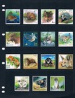 2x  18 20 Scott Value - 2003-22 Estonia Wildlife 15 Sets Fox Cv Mnh Nh Umm
