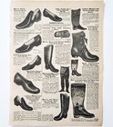 1900 Mens Boots   Slippers Advertisement Victorian Sears Roebuck 5 25 X 7 