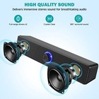Computer Speaker - Usb Powered Wired Stereo Speaker For Desktop Laptop 