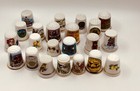 Porcelain Collectable Thimbles  Made In Usa  Uk  Others  Lot Of 22 Vintage
