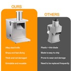 Electric Dicer Slicer Machine Vegetable Fruit Chopper Cutter Food Durable New-