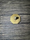 Vintage  texaco  20 Year Service Pin  14k Gold  Excellent Condition