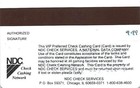 Ndc Check Cashing Network - Territory Manager s Card