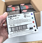  200 case  3m 1    Scotch-brite Roloc 89321 Medium Red Precision Conditioning Disc