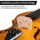 Full Size 4 4 Violin Set For Adults Beginners Students With Hard Case