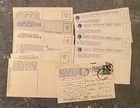 Lot Of 11 San Francisco 1939 Treasure Island Golden Gate Expo Satin Postcards
