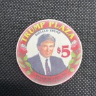 Trump Plaza 10th Anniversary Casino Chip Atlantic City  5  obsolete 