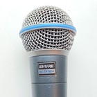 Shure Beta 58a Wired Handheld stand-held Dynamic Microphone  Gray