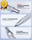 6pcs Art Mechanical Pencil Set  3pcs Metal Drafting Pencil 0 5 Mm   0 7 Mm   0 9