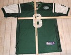 Vintage New York Jets Mark Sanchez  6 Reebok Jersey Size 54 Embroidered Nfl