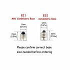 2pcs E11 Led Bulb 12w 120v 130v 168led Ceiling Fan Light Lamp Equivalent 120w 