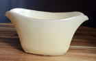 Frankoma Pottery Double Spout Gravy Boat dish 6s - Plainsmen Gold