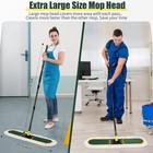 36  Commercial Dust Mop For Floor Cleaning  Dry Dust Mops Broom For Hardwood    