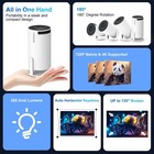 Mini Projector Wifi Bluetooth Portable Smart Home Theater Cinema For Movies
