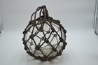 Vintage Glass Fishing Float In Clear