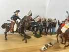 Britains Toy Soldiers Ltd Lead Soldiers  Infantry  Calvary  Old West  Lot Of 20 