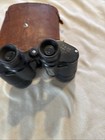 Vintage Japanese Imperial Army Military Binoculars With Leather Case Wwii Era