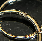1pc Solid 14kt Gold Hinged Segment Ring Septum Nose Ring Helix Cartilage Clicker