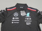 Formula 1 Merceds Amg Petronas Polo Shirt Mens Medium Team Issue Black F1