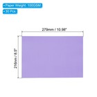 30 Sheets Vellum Paper 8 5x11  Translucent Paper 100gsm  Purple