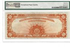 1922  10 Dollar Gold Certificate Fr 1173 Pmg 35 Epq Large Sn