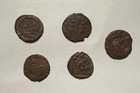 Ancient Roman Coins Lot Of 5 - Roman Imperial  27 Bc-476 Ad 