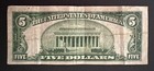 Series Of 1934 A - Five Dollar Silver Certificate - Blue Seal - K 21245136 A