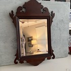 The Bombay Company Vintage Chippendale Mahogany Wall Mirror  18  5  X 12 