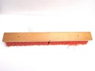 Nos  24  Floor Brush Red Flag Plastic 3  Bristles