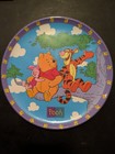 Vintage 1990s Winnie The Pooh Child   s Dining Set Plate Fork Spoon Tigger Piglet