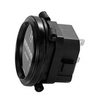 Mechanical Round Hour Meter Ac Dc 12v 24v 36v 48v 60v 72v   60 53mm  Black 