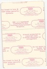 Vintage 1994 Moody Blues Concert Backstage Pass Local Crew Phoenix Az