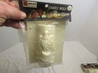  5  Vintage Natcol Candle Mold 2-piece Plaster Casting Eagle Owl Mouse Knight