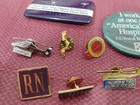 Cnor Rn Med Flight Organ Donation Nurse Related Vintage Pin   Button Lot Of 13