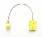 Stainles Quick Disconnect Mini Miniature Connector K-type Thermocouple Adapter