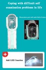 Led Female Privates Vaginal Speculum Illuminated Vaginal Expander With Light Fg