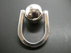 Vintage Mexico Modernist Sterling Silver 925 Articulated Ring  Size 6 5